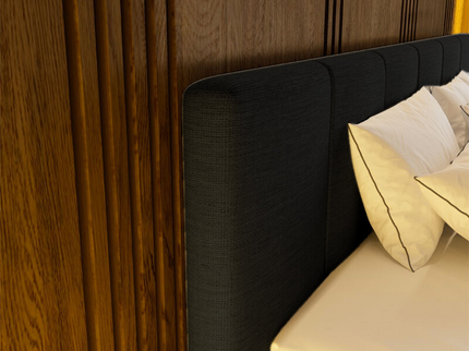 Boxspring Hotel Suite - Wide - Zwart