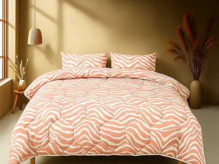 Easy Dekbed - Zebra - Roze