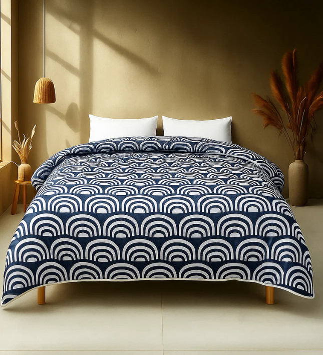Easy Dekbed Bow - Blauw