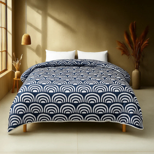 Easy Dekbed Bow - Blauw