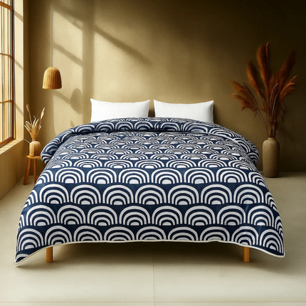 Easy Dekbed Bow - Blauw