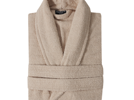 Badjas Basic Katoen - Beige