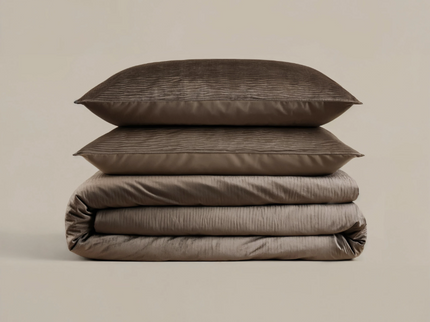 Dekbedovertrek Velvet Cartier - Taupe