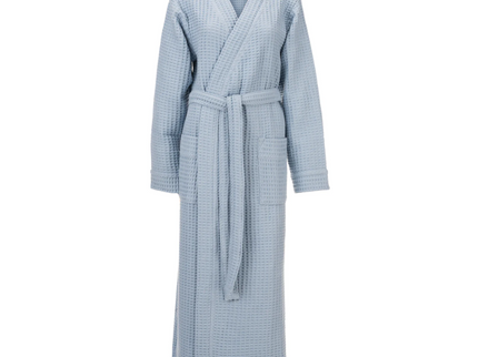 Luxe Wafel Badjas - Ice Blue