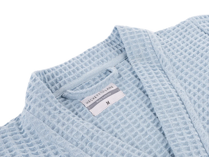 Luxe Wafel Badjas - Ice Blue