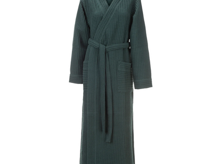 Luxe Wafel Badjas - Army Green