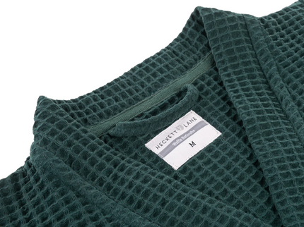 Luxe Wafel Badjas - Army Green