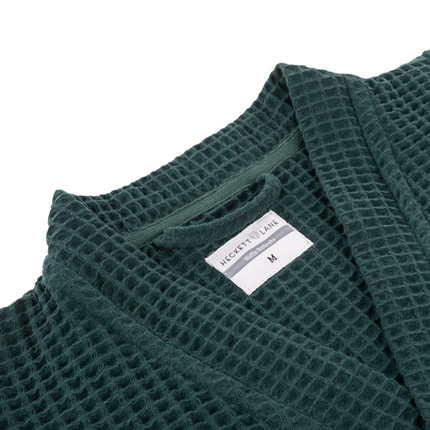 Luxe Wafel Badjas - Army Green