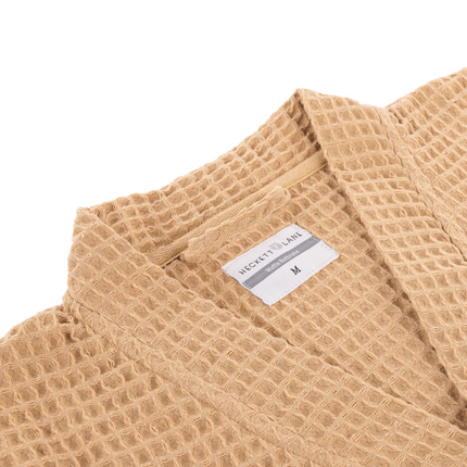 Luxe Wafel Badjas - Pale Khaki