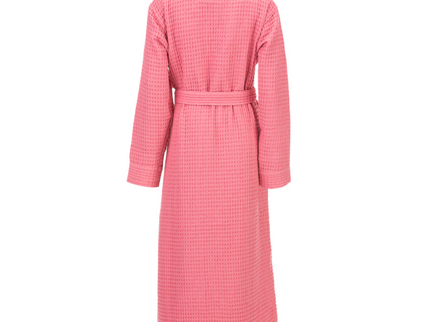 Luxe Wafel Badjas - Baby Pink