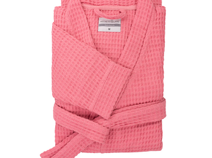 Luxe Wafel Badjas - Baby Pink