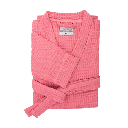 Luxe Wafel Badjas - Baby Pink