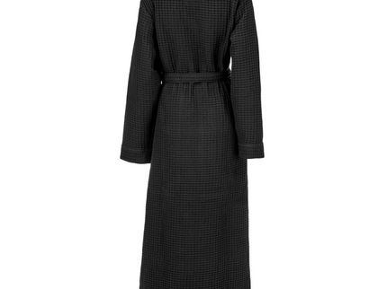 Luxe Wafel Badjas - Midnight Black