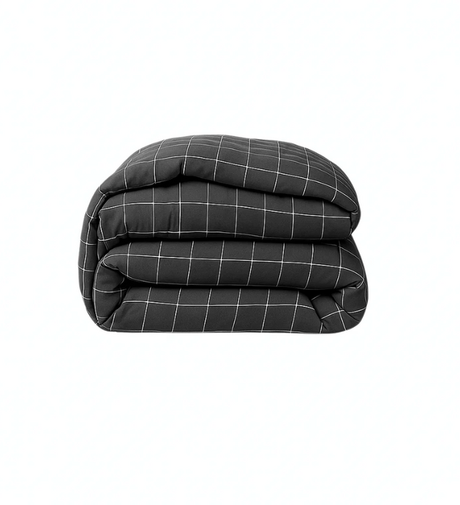 Easy Dekbed Squares - Grijs