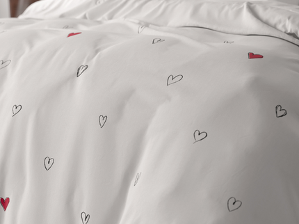 Dekbedovertrek Hearts Everywhere
