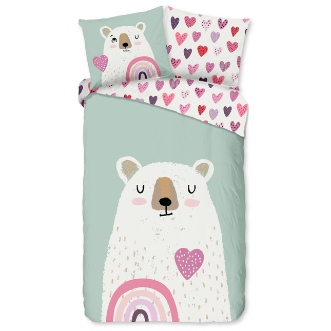 Dekbedovertrek Katoen-Flanel - Ted