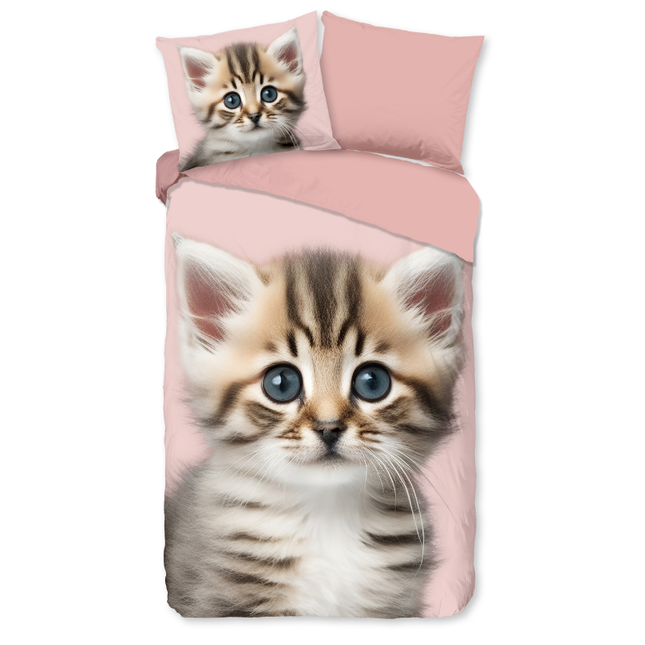 Dekbedovertrek Katoen-Flanel - Meow