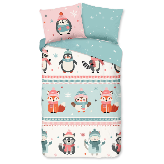 Dekbedovertrek Katoen-Flanel - Turr