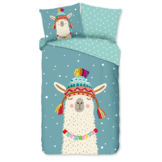 Dekbedovertrek Katoen-Flanel - Borax