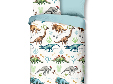 Dekbedovertrek Katoen-Flanel - Dino