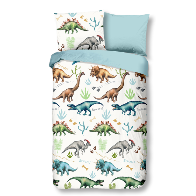 Dekbedovertrek Katoen-Flanel - Dino