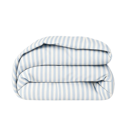 Easy Dekbed Zonder Overtrek - Streep - Blauw