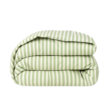 Easy Dekbed Zonder Overtrek - Streep - Groen