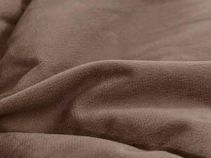 Lazy Dekbed Zonder Overtrek - Velvet - Taupe/Bruin