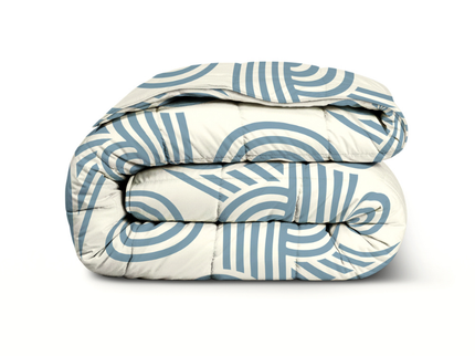 Easy Dekbed Zonder Overtrek - Curvy Lines