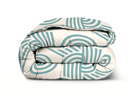 Easy Dekbed Zonder Overtrek - Curvy Lines