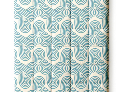 Easy Dekbed Zonder Overtrek - Curvy Lines