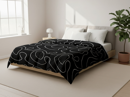 Easy Dekbed Zonder Overtrek - Doodles