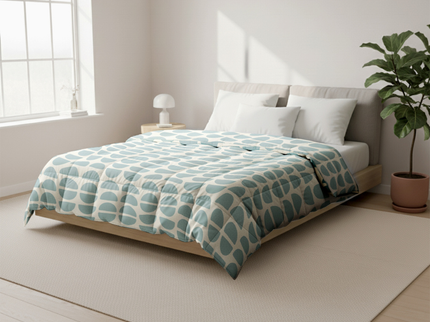 Easy Dekbed Zonder Overtrek - Half Circles