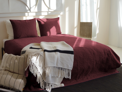 Bedsprei Flowers - Rood