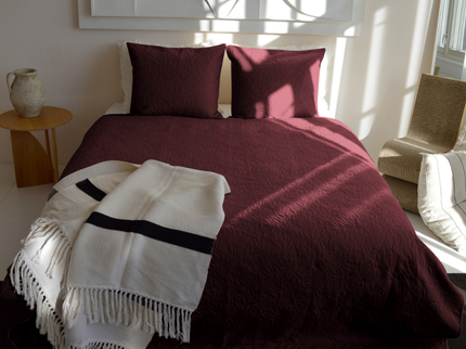 Bedsprei Flowers - Rood