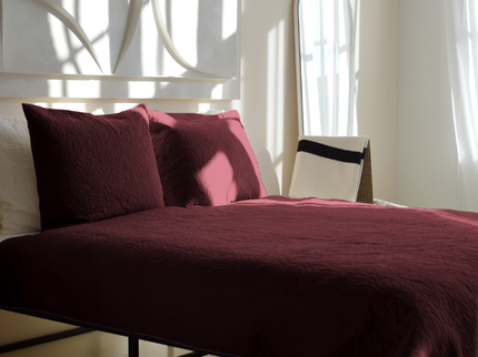 Bedsprei Flowers - Rood