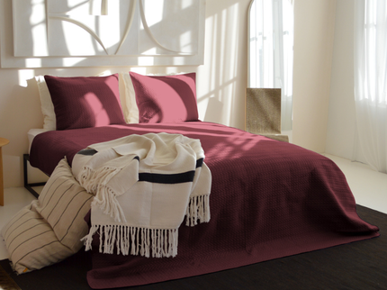 Bedsprei Rope - Rood