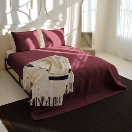 Bedsprei Rope - Rood