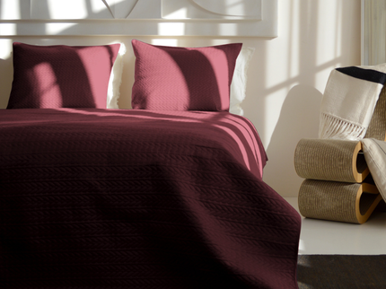 Bedsprei Rope - Rood