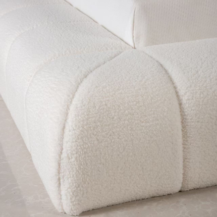 Boxspring Amour Iconic Teddy - Crème