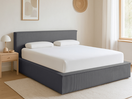 Boxspring met Opbergruimte Amour Cosy - Antraciet