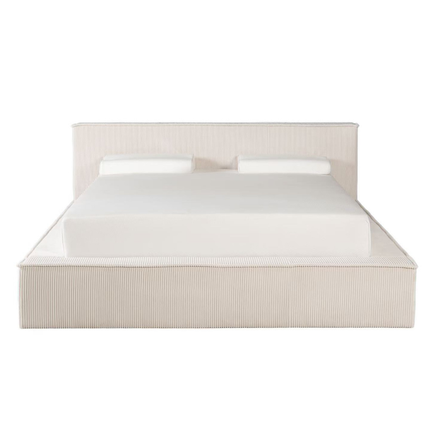 Boxspring met Opbergruimte Amour Cosy - Crème