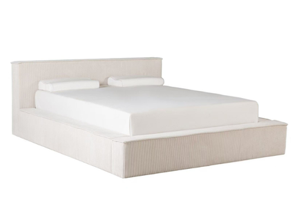 Boxspring met Opbergruimte Amour Cosy - Crème
