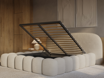 Boxspring met Opbergruimte Signature - Beige