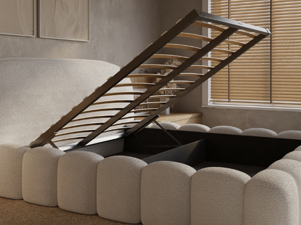 Boxspring met Opbergruimte Signature - Off-White