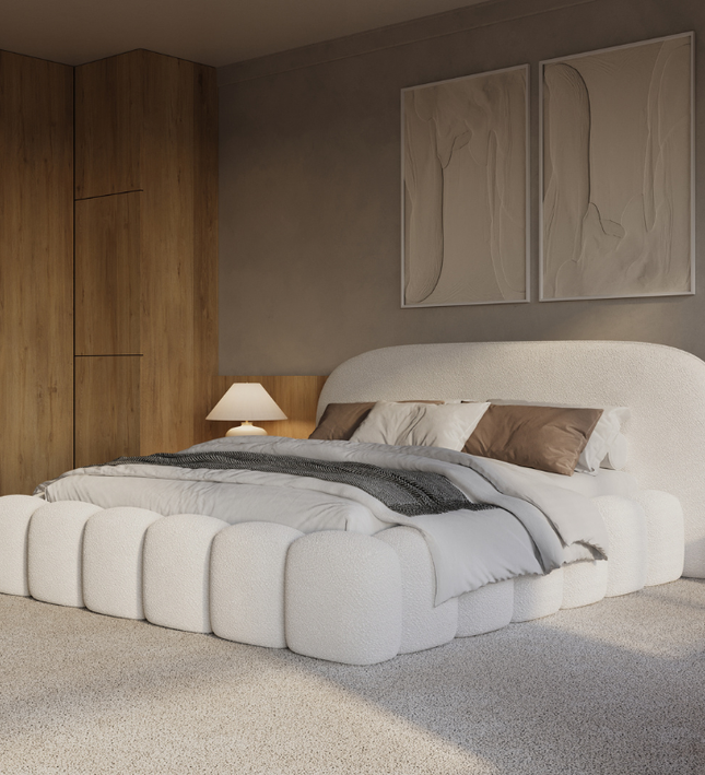 Boxspring met Opbergruimte Signature - Off-White