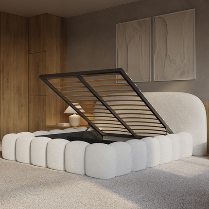 Boxspring met Opbergruimte Signature - Off-White