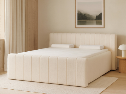 Boxspring Amour Rituals - Teddy - Crème