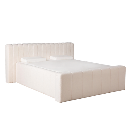 Boxspring Amour Rituals - Teddy - Crème