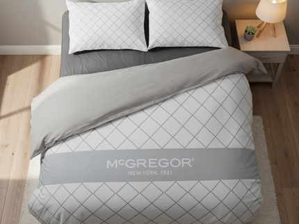 Dekbedovertrek McGregor - Katoen - Times Square